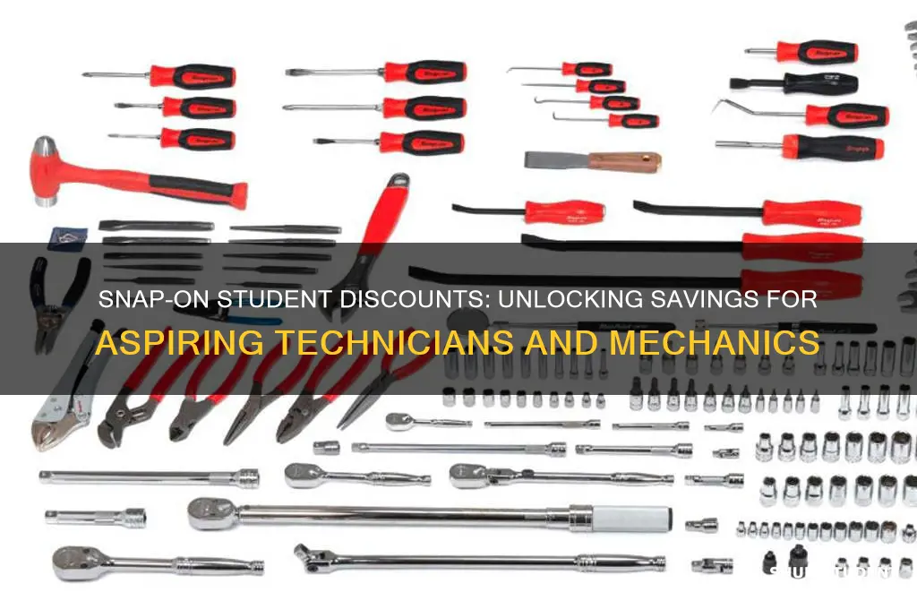 does snap on give student discounts