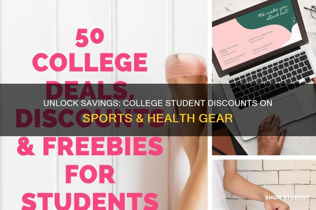does sport and healt give a college student discount