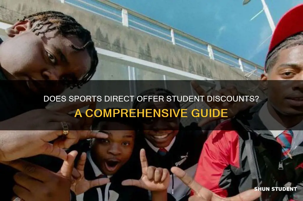 does sport direct do student discount