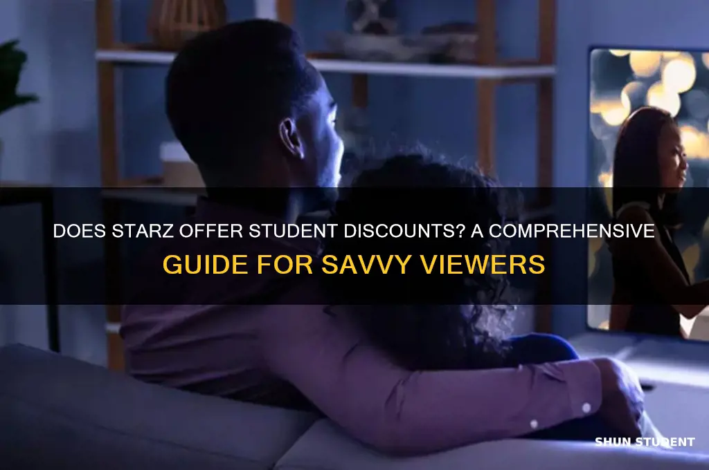 does starz have a student discount