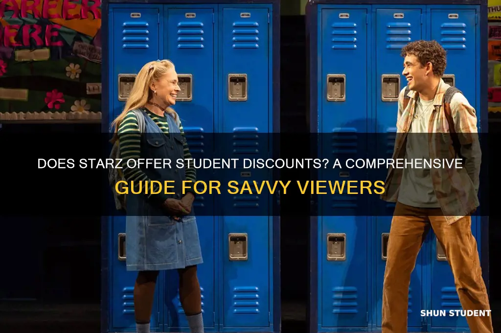 does starz have student discount