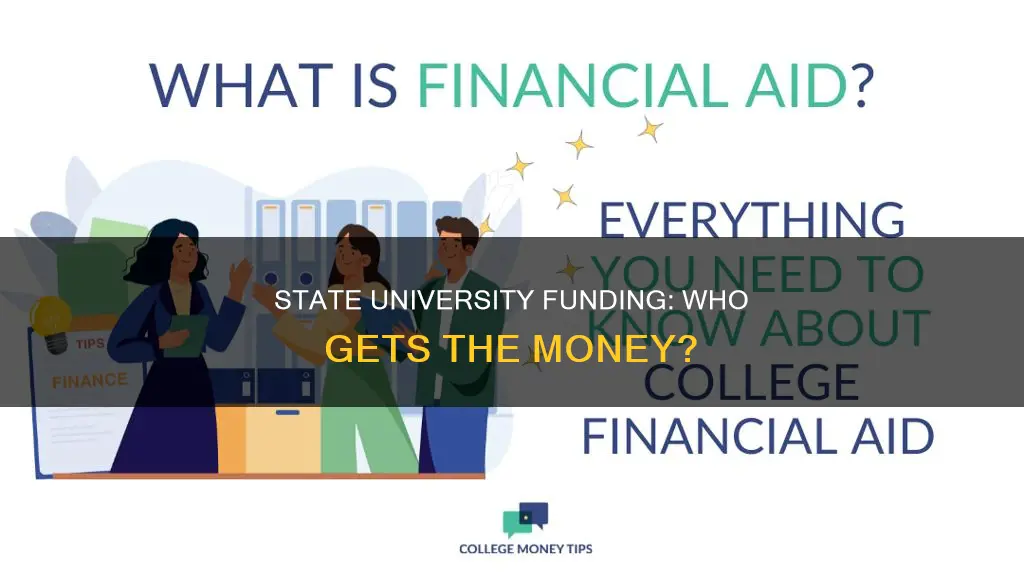 does state university give money to students mean