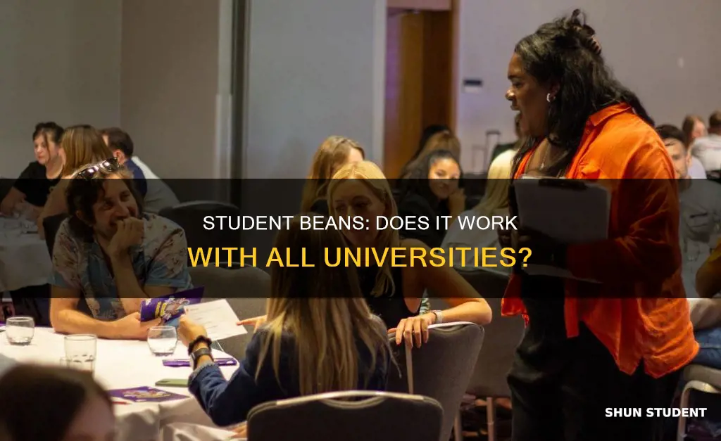 does student beans only work with certain universities