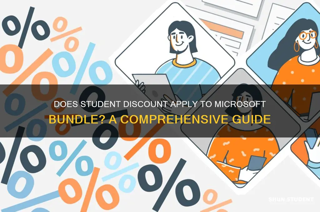does student discount apply to microsoft bundle