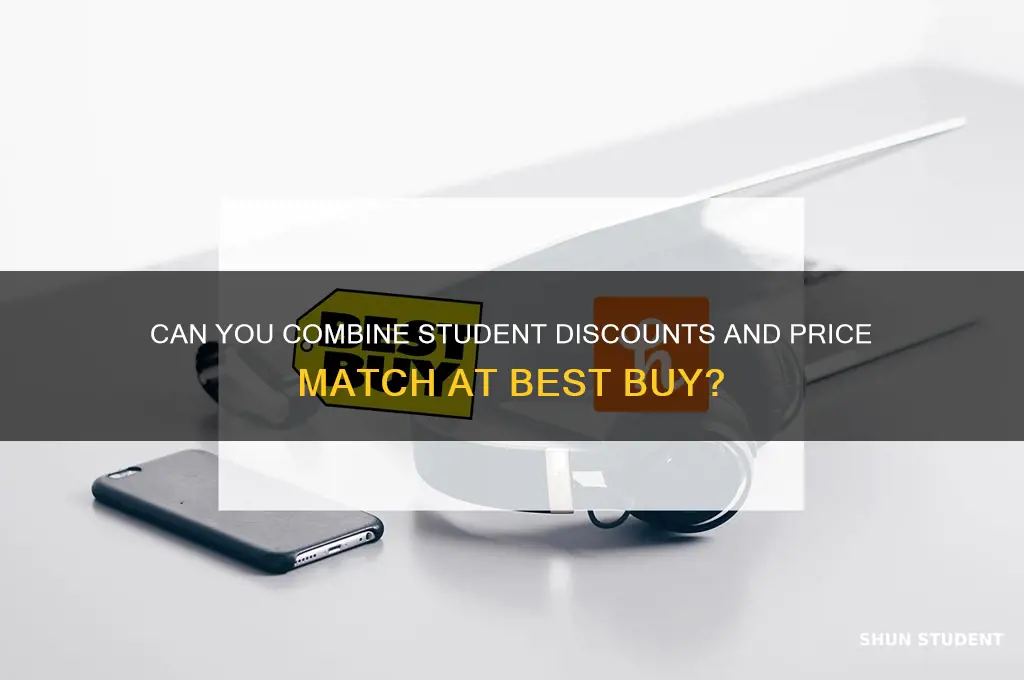 does student discount stack with price match best buy