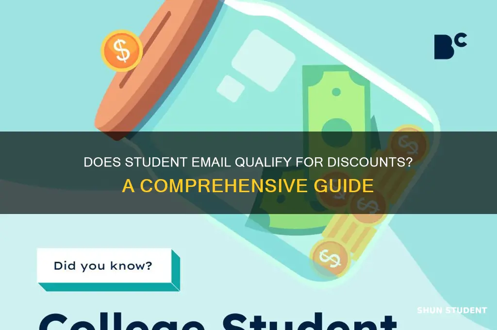 does student email apply for student discount