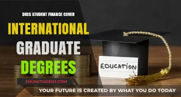 Student Finance: International Graduate Degrees Covered?
