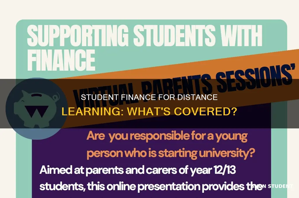 does student finance pay for distance learning
