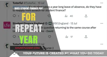 Student Finance Support for Repeat Years