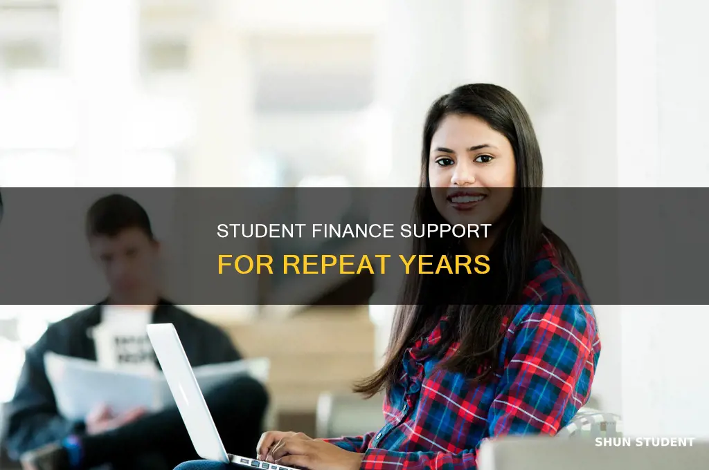 does student finance pay for repeat year