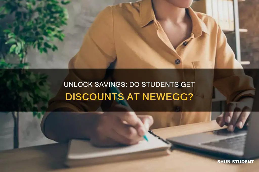 does student get a discounts at newegg do