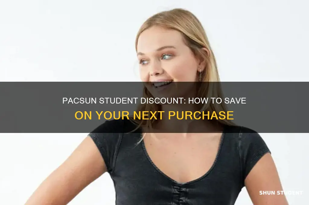 does student have discount for students pacsun