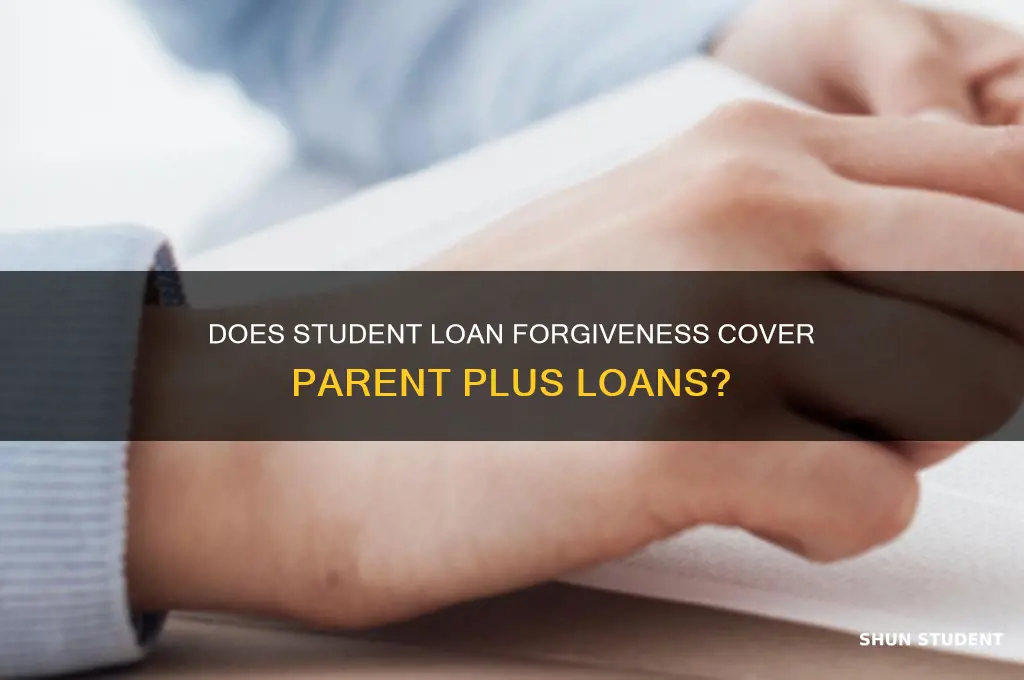 does student loan forgiveness apply to parent loans