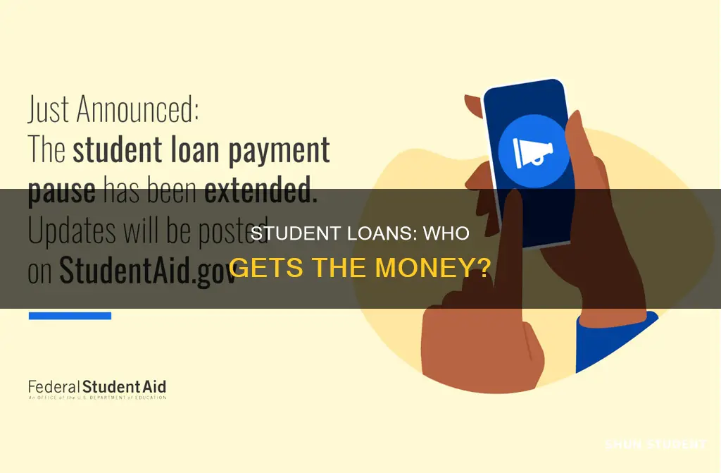 does student loan go straight to university