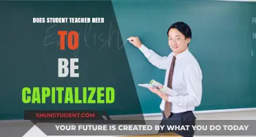 Capitalizing 'Student Teacher': Grammar Rules and Best Practices Explained