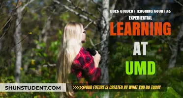 Does Student Teaching Qualify as Experiential Learning at UMD?