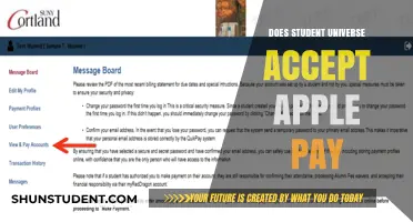 Student Universe: Apple Pay Accepted?