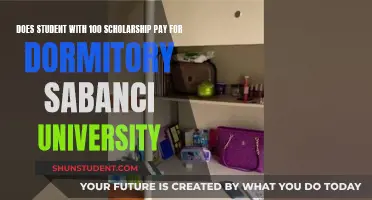 Scholarship Students: Dormitory Fees at Sabancı University