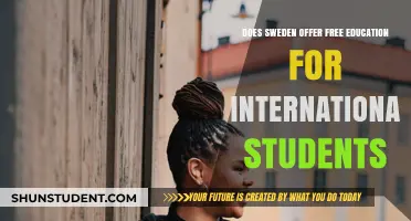 Sweden: Free Education for International Students?
