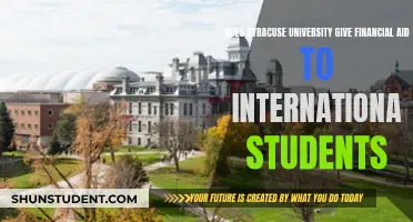 Syracuse University: Financial Aid for International Students?