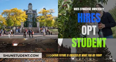 Syracuse University: OPT Student Hiring Options Explored