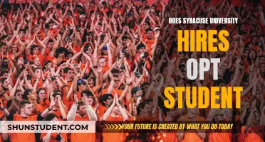 Syracuse University: OPT Student Hiring