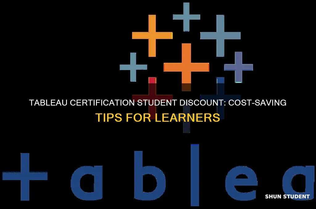 does tableau certification has a student discount