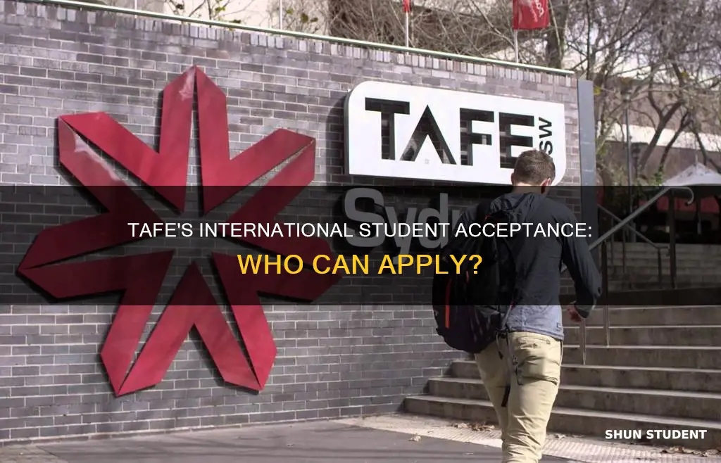 does tafe accept international students