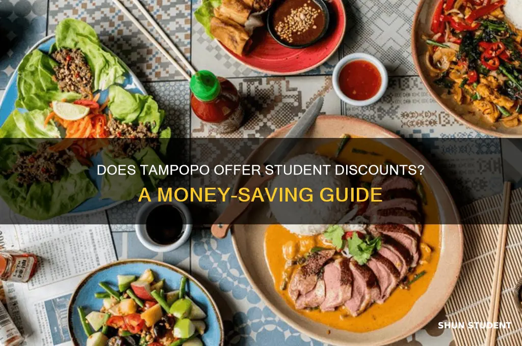 does tampopo do student discount