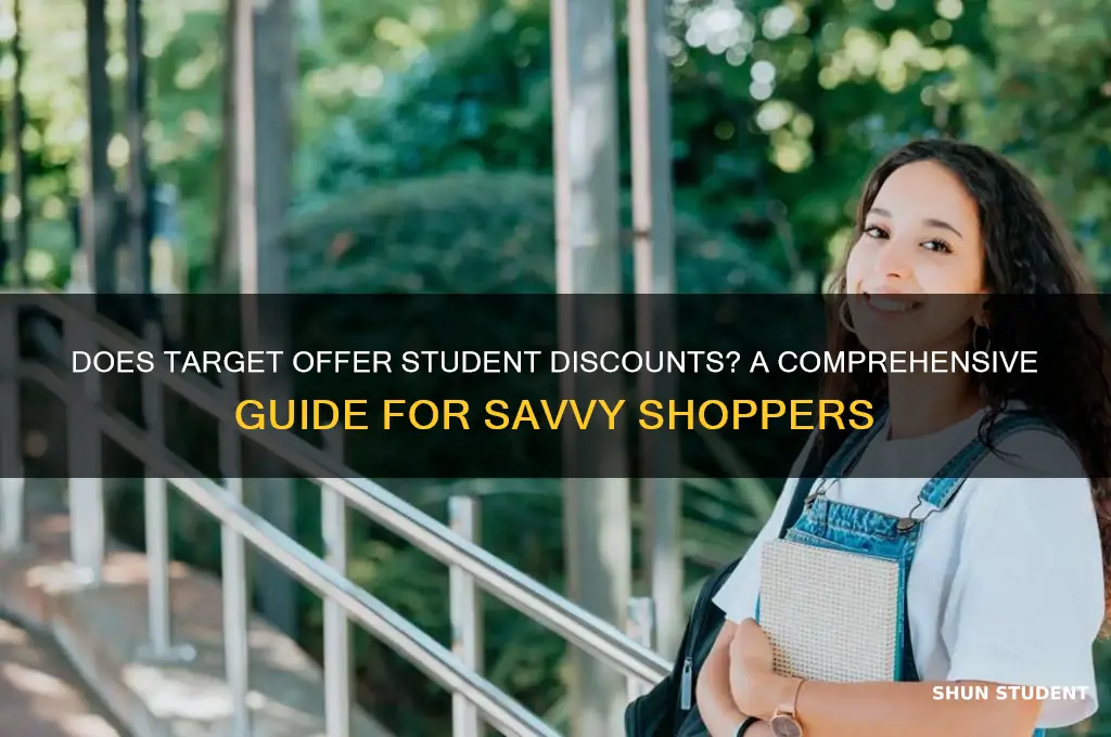 does target do a student discount