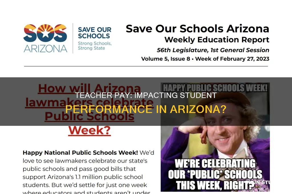 does teacher pay affect student performance in arizona