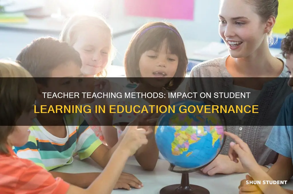 does teacher teaching affect student learning edu gov