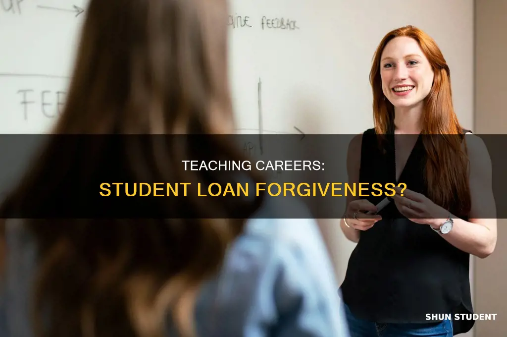 does teaching pay off student loans