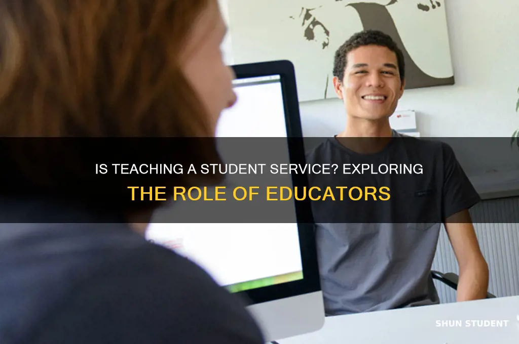 does teaching qualified as student services