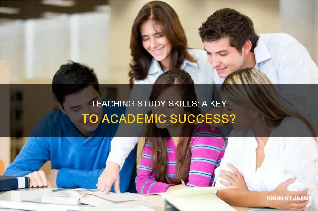 does teaching students study skills improve their academics