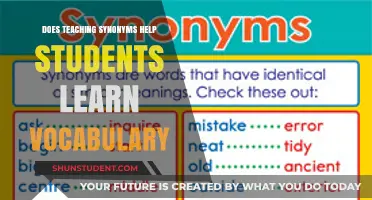 Teaching Synonyms: Effective Strategy for Vocabulary Learning in Students?