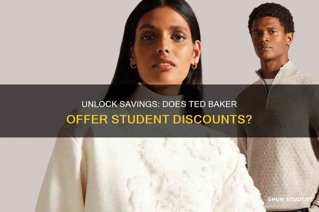 does ted baker do student discount