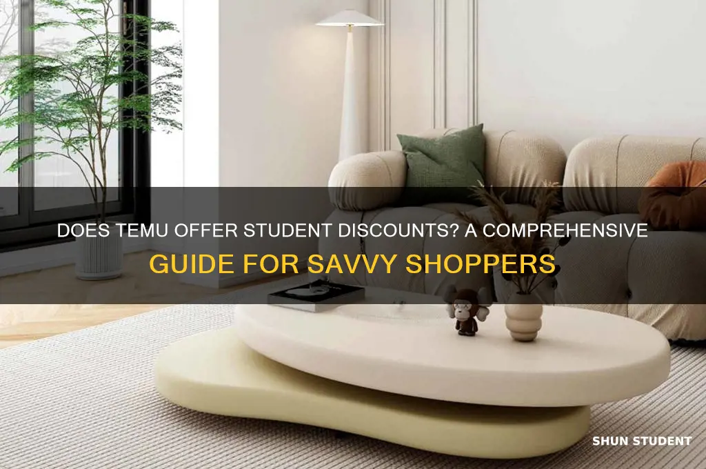 does temu do student discount