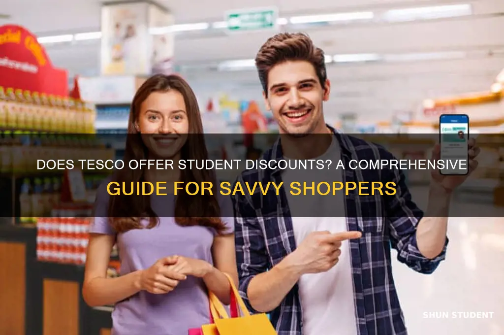 does tesco do student discount