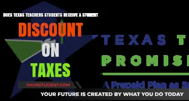 Texas Teachers Students: Do They Get Tax Discounts?