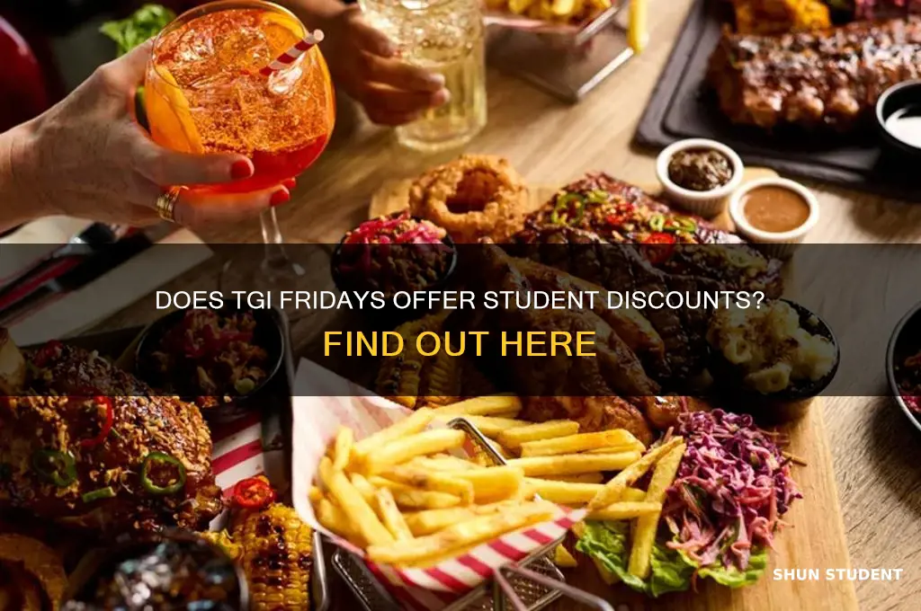 does tgi fridays accept student discount