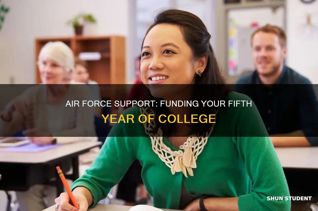 does the air force pay for 5th year college students