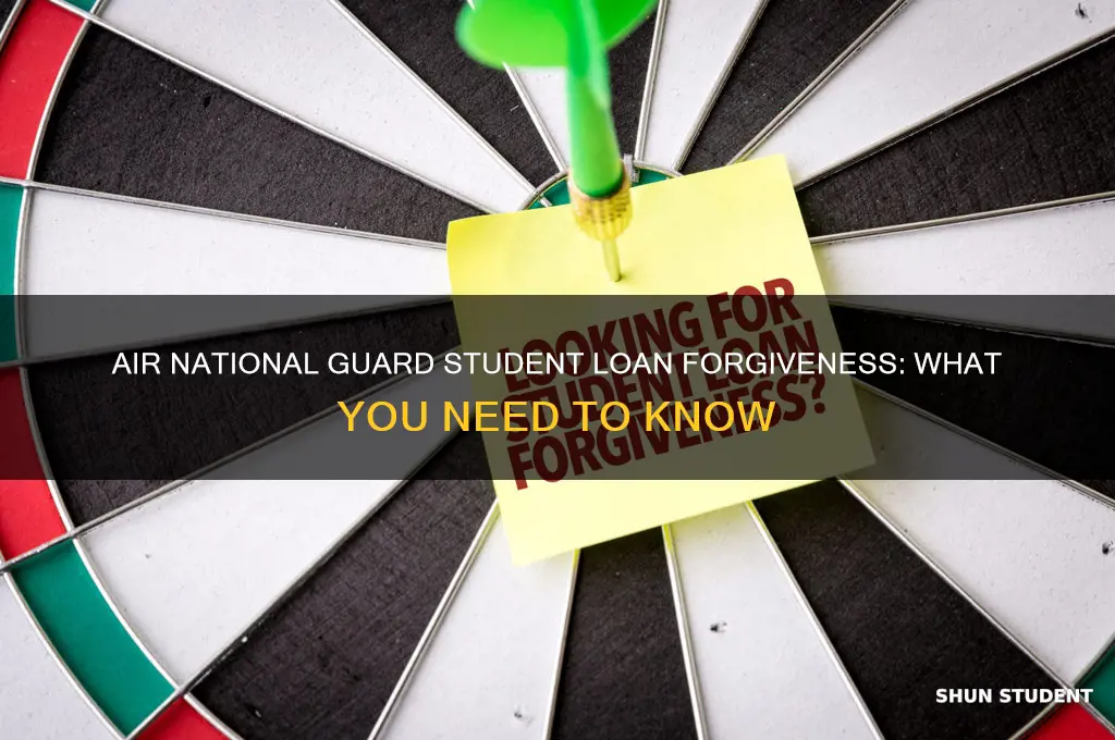 does the air national guard do student loan forgiveness