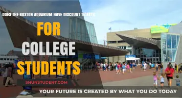 Boston Aquarium Discounts: Are College Students Eligible for Savings?