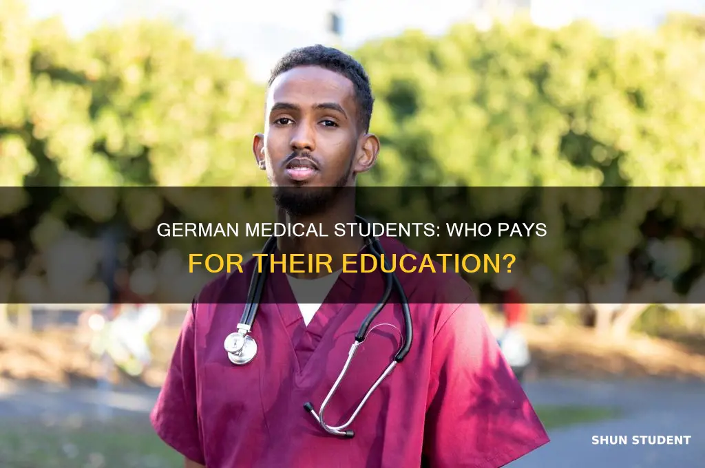 does the german government pay for medical student s education