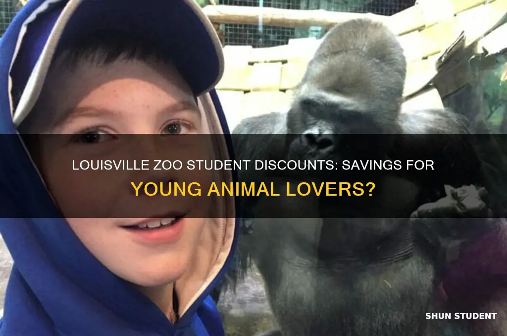 does the louisville zoo offer student discounts