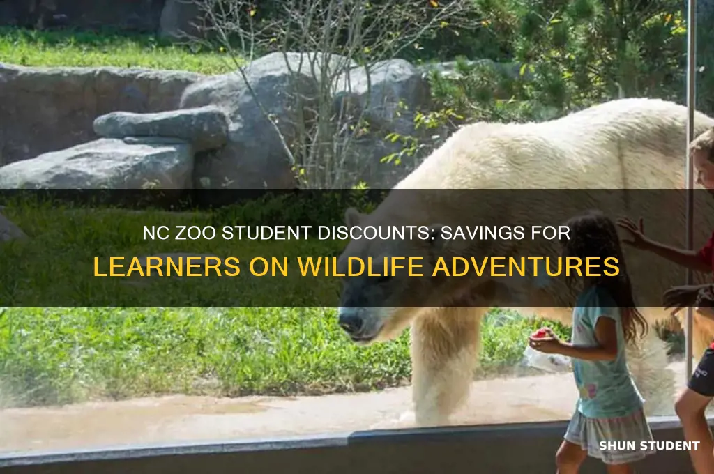 does the nc zoo give student discounts