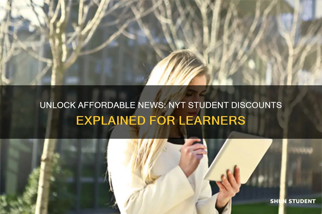 does the new york times have a student discount