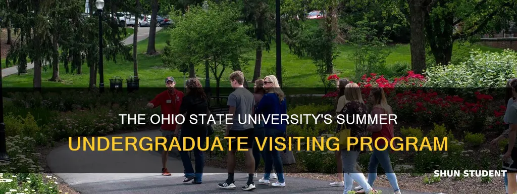 does the ohio state university allow visiting summer students undergraduate