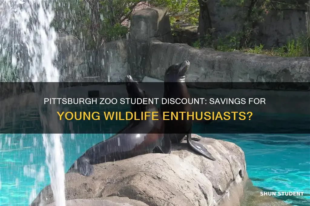 does the pittsburgh zoo have a student discount